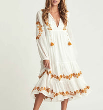 Load image into Gallery viewer, Somebody To Love Bohemian Midi Dress
