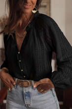 Load image into Gallery viewer, Laila Lace Bohemian Women&#39;s Vintage Blouse
