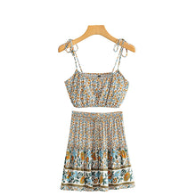 Load image into Gallery viewer, Sun Sand and Sea Bohemian Two Piece Skirt and Top Set
