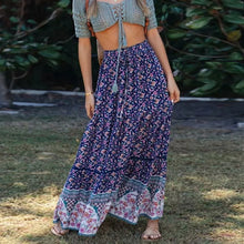 Load image into Gallery viewer, Luna Floral Print Bohemian Maxi Skirt
