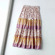 Load image into Gallery viewer, Follow Your Bliss Bohemian Maxi Skirt
