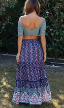 Load image into Gallery viewer, Luna Floral Print Bohemian Maxi Skirt
