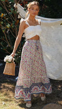 Load image into Gallery viewer, Luna Floral Print Bohemian Maxi Skirt
