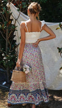 Load image into Gallery viewer, Luna Floral Print Bohemian Maxi Skirt
