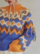 Load image into Gallery viewer, Autumn Bohemian Winter Sweater Vintage Style with Tassels
