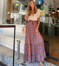 Load image into Gallery viewer, Penelope Floral Printed Maxi Skirt
