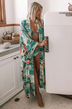 Load image into Gallery viewer, Here and Now Floral Print Bohemian Kimono
