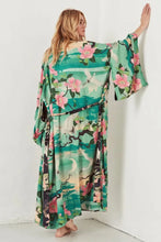 Load image into Gallery viewer, Here and Now Floral Print Bohemian Kimono
