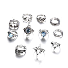 Load image into Gallery viewer, Starlight Bohemian Ring Set
