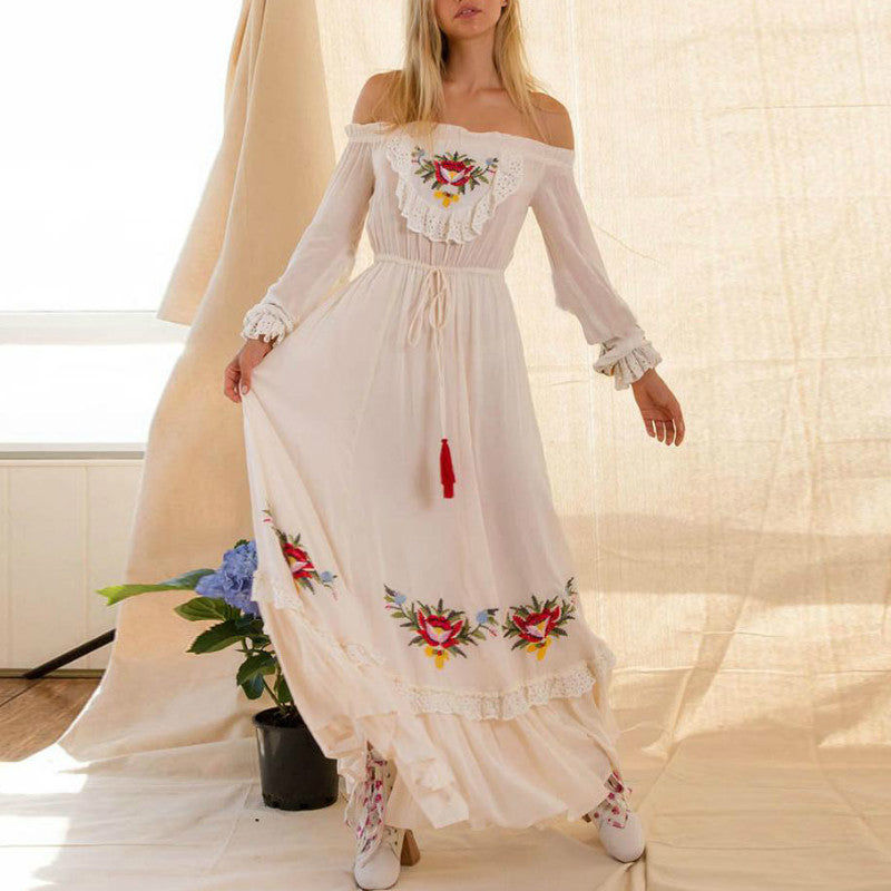 Addison Rose Bohemian Maxi Dress