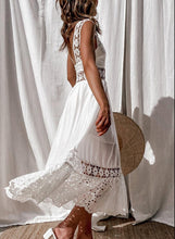 Load image into Gallery viewer, White Celio Bohemian Dress
