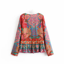 Load image into Gallery viewer, Go Now, Run Wild Bohemian Blouse
