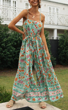 Load image into Gallery viewer, Flower Child Bohemian Jumpsuit
