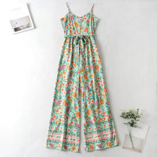 Load image into Gallery viewer, Flower Child Bohemian Jumpsuit
