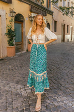 Load image into Gallery viewer, Ariella Bohemian Maxi Skirt
