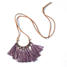 Load image into Gallery viewer, Tori Tassel Necklace
