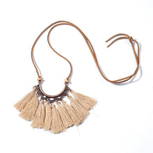 Load image into Gallery viewer, Tori Tassel Necklace
