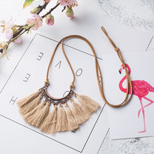 Load image into Gallery viewer, Tori Tassel Necklace
